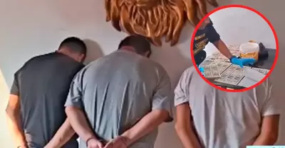 Tres capturados por falsificaci�n de billetes