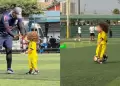 Hijo de Paolo Guerrero demuestra su habilidad para el f�tbol