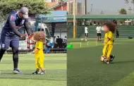 Hijo de Paolo Guerrero demuestra su gran habilidad para el f�tbol con solo dos a�os: �ser� su sucesor?