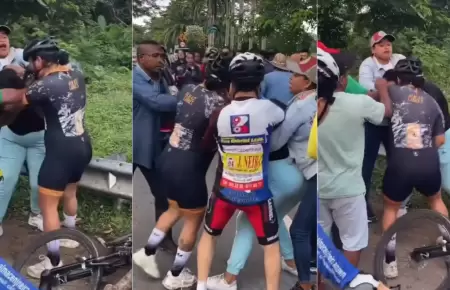 Mujer encuentra a su esposo bicicleteando con su amante