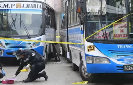 Criminalidad ataca permanentemente al sistema de transporte p�blico.