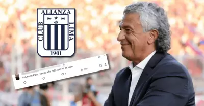 Hinchas piden retorno de Gorosito tras eliminaci�n de Alianza de la Libertadores