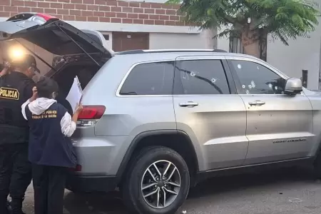 Sujetos disparan contra camioneta dejando un muerto y un herido