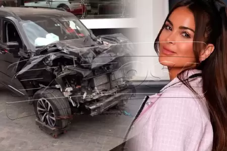 Revelan foto previo al accidente de Laura Spoya.