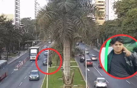 Joven atropellado en la Javier Prado est� en estado cr�tico