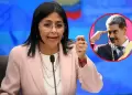 Delcy Rodr�guez asegura que Nicol�s Maduro es inocente y ratifica que es "el presidente leg�timo" de Venezuela