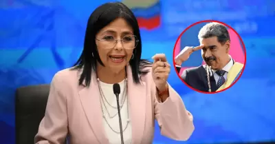 Delcy Rodr�guez ratifica que Maduro es "el presidente leg�timo" de Venezuela