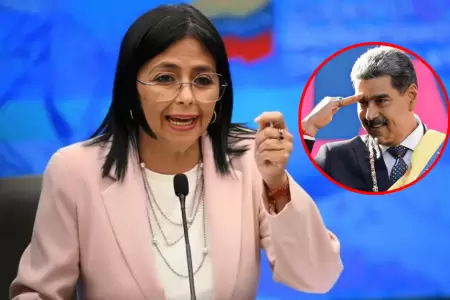 Delcy Rodr�guez ratifica que Maduro es "el presidente leg�timo" de Venezuela