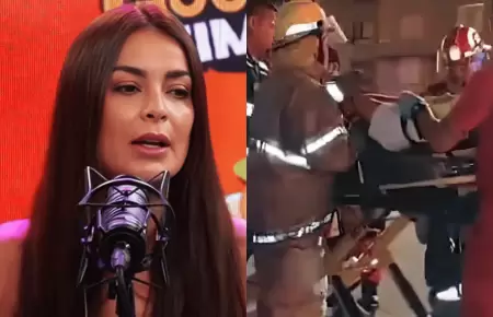 Revelan VIDEO in�dito en que Laura Spoya es auxiliada tras sufrir GRAVE accident