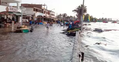 Pronostican oleajes an�malos en el litoral para este fin de semana.