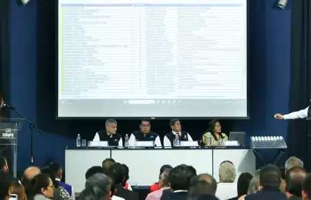 Sorteo de ubicaci�n de los partidos pol�ticos en la c�dula de votaci�n 2026.