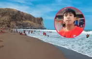 Ca�ete: Contin�a la b�squeda de joven que desapareci� tras ingresar a playa San Pedro