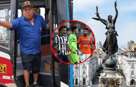 Cobrador de bus se viraliza tras confundir plaza Dos de Mayo con Alianza Lima