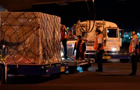 Llegaron al Per� m�s de 500 000 dosis de vacunas contra la influenza.