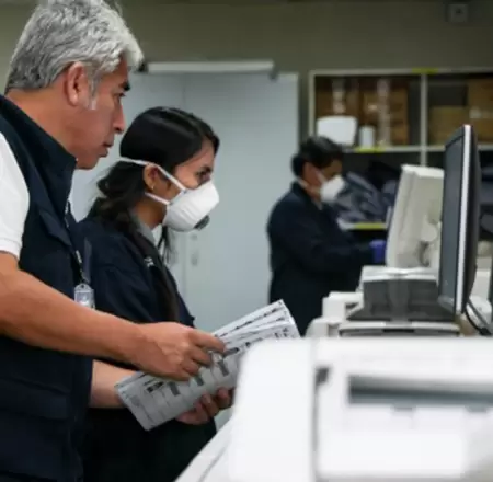 Impresi�n de material electoral empez� este viernes 13 de febrero.
