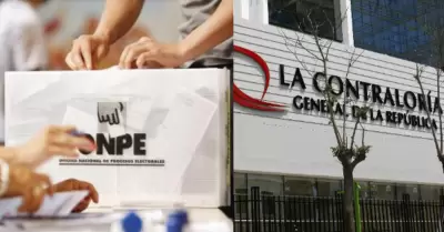 Contralor�a advierte riesgos en uso de franja electoral a Fiscal�a.