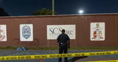 El hecho ocurri� la noche del 12 de febrero en Orangeburg y oblig� a suspender l