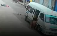 �Tragedia al borde de las llantas! Madre y beb� caen de combi en Juliaca y conductor huye sin auxiliarlos