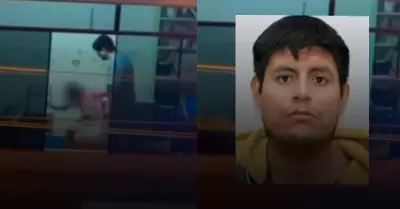 Las im�genes muestran al terapeuta jaloneando y empujando a la ni�a dentro de un