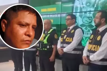 Siete detenidos en operativo policial en Lima Este