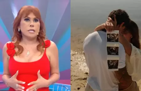 Magaly sorprendida por el embarazo de Isabella Ladera y Hugo Garc�a