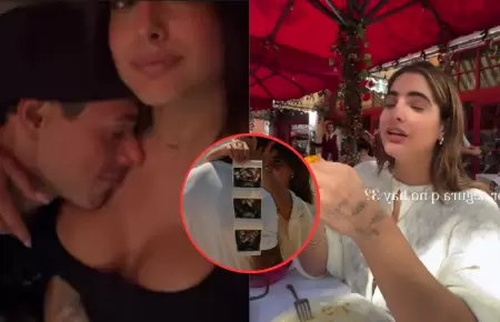 Hugo Garc�a deja entrever que Isabella Ladera tendr�a m�s de un beb�