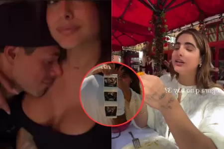 Hugo Garc�a deja entrever que Isabella Ladera tendr�a m�s de un beb�