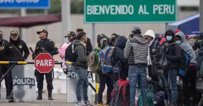 Sistema de control biom�trico en Puesto Fronterizo de Tacna