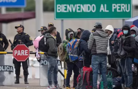 Sistema de control biom�trico en Puesto Fronterizo de Tacna