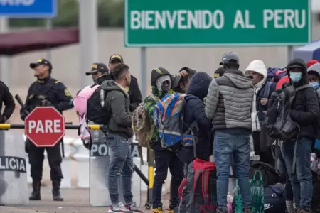 Sistema de control biom�trico en Puesto Fronterizo de Tacna