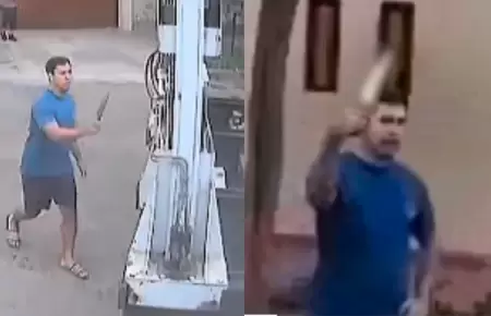 Hombre amenaza con cuchillo a fiscalizadora en La Molina.