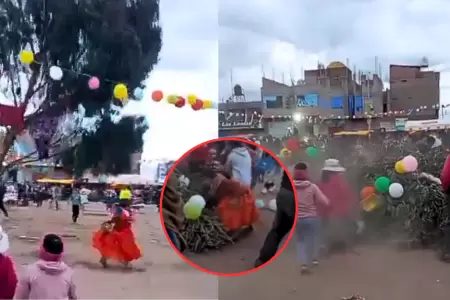 Mujer se salva de morir al caerle encima �rbol de la Yunza.