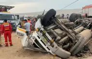 Tragedia en Huacho: Miniv�n es aplastada por tr�iler y mueren 5 personas, incluida una madre con su beb�