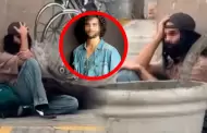 Reconocido actor peruano aparece en la calle en estado de 'abandono' y pidiendo limosna