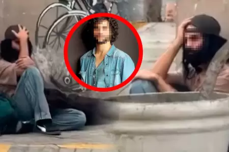 Actor fue visto en la calle sentado y pidiendo monedas a los transe�ntes.
