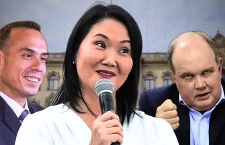 Jos� Jer�, Keiko Fujimori y RLA.