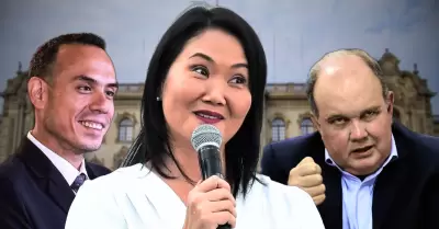 Jos� Jer�, Keiko Fujimori y RLA.