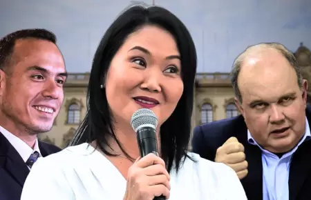 Jos� Jer�, Keiko Fujimori y RLA.