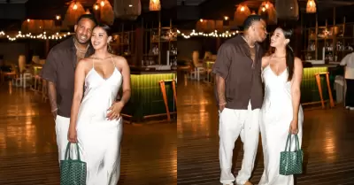 Jefferson Farf�n y Xiomy Kanashiro celebran su primer aniversario de novios