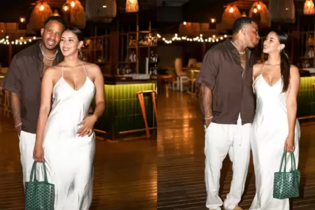 Jefferson Farf�n y Xiomy Kanashiro celebran su primer aniversario de novios