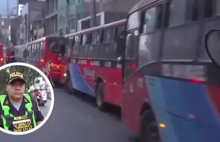 �scar Arriola lleg� a movilizaci�n de buses en SMP