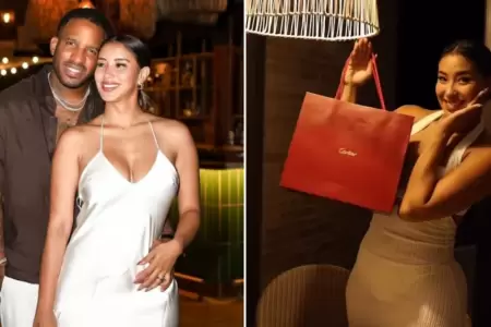 El regalo de Jefferson Farf�n a Xiomy Kanashiro