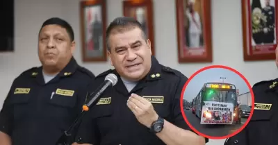 Transportistas que marchaban al Congreso desbloquear�n la Panamericana Norte, se