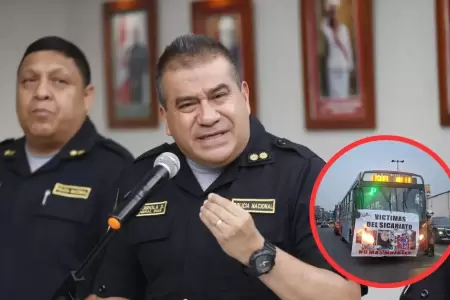 Transportistas que marchaban al Congreso desbloquear�n la Panamericana Norte, se