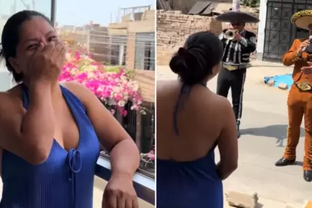 Lis Padilla rompe en llanto al recibir inesperada sorpresa de su novia