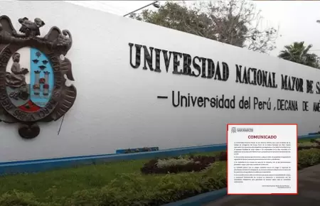 La San Marcos pidi� tranquilidad a sus estudiantes mediante un comunicado.