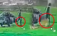 Impactante: Soldado sobrevive tras caerle un rayo mientras vigilaba helic�ptero en su base