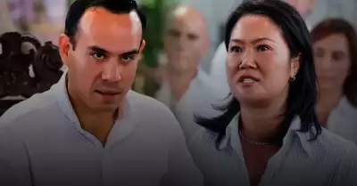 En medio de la discusi�n por censurar a Jer�, Keiko Fujimori reafirma que su gru