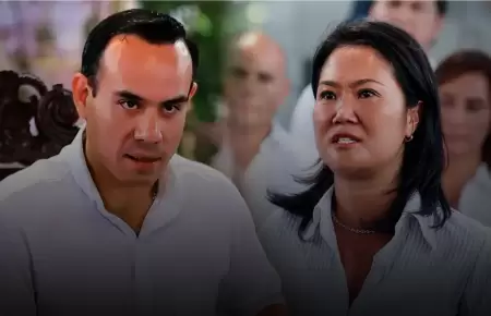 En medio de la discusi�n por censurar a Jer�, Keiko Fujimori reafirma que su gru