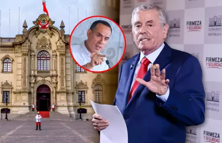 De prosperar censura, Rospigliosi podr�a asumir la presidencia de la Rep�blica.